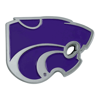 Kansas State Wildcats 3D Color Metal Emblem