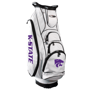 Kansas State Wildcats Albatross Golf Cart Bag - White