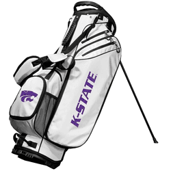 Kansas State Wildcats Birdie Golf Stand Bag - White
