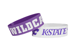 Kansas State Wildcats Bracelets 2 Pack Wide