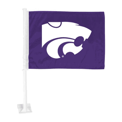 Kansas State Wildcats Car Flag Large 1pc 11" x 14"
