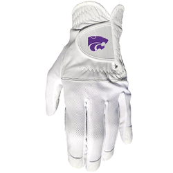 Kansas State Wildcats Cool mesh with cabretta leather - one size - mens left