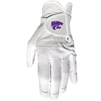 Kansas State Wildcats Cool mesh with cabretta leather - one size - mens left