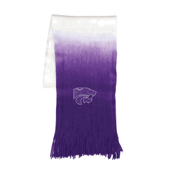 Kansas State Wildcats Dip Dye Scarf Purple