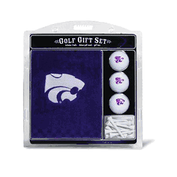 Kansas State Wildcats Embroidered Towel Golf Gift Set