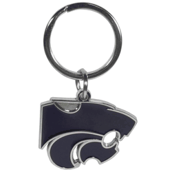 Kansas State Wildcats Enameled Key Chain