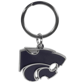 Kansas State Wildcats Enameled Key Chain