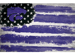 Kansas State Wildcats Flag 17x26