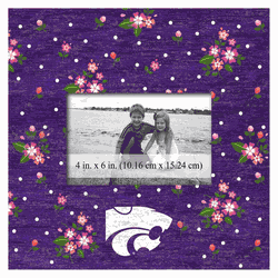 Kansas State Wildcats Floral 10x10 Frame