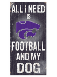 Kansas State Wildcats Football and My Dog Sign