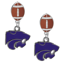 Kansas State Wildcats Football Stud Earrings