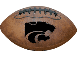 Kansas State Wildcats Football - Vintage Throwback - 9 Inches