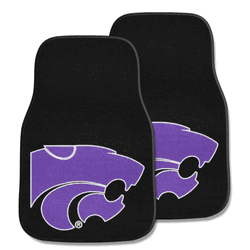 Kansas State Wildcats Front Carpet Car Mat Set - 2 Pieces