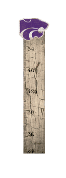 Kansas State Wildcats Growth Chart Sign 6x36