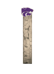 Kansas State Wildcats Growth Chart Sign 6x36