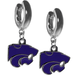 Kansas State Wildcats Huggie Hoop Earrings