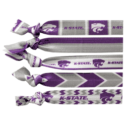 Kansas State Wildcats Knotted Hair Tie