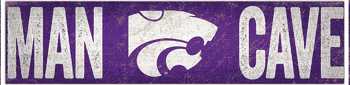 Kansas State Wildcats Man Cave Sign