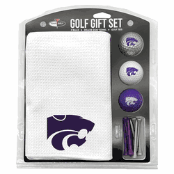 Kansas State Wildcats Microfiber Towel Gift Set - 16 x 40 (White)