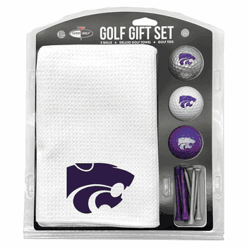 Kansas State Wildcats Microfiber Towel Gift Set - 16 x 40 (White)