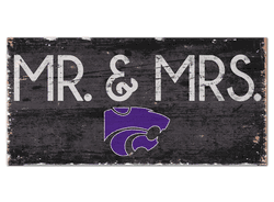 Kansas State Wildcats Mr & Mrs Sign