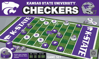 Kansas State Wildcats NCAA Checkers