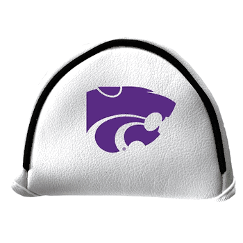 Kansas State Wildcats Putter Cover - Mallet (White)