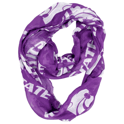 Kansas State Wildcats Sheer Infinity Scarf