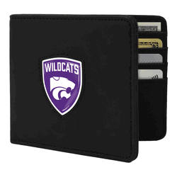 Kansas State Wildcats Shield Wallet - Black