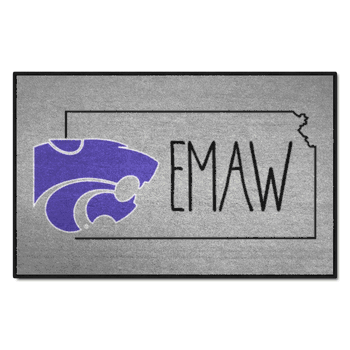 Kansas State Wildcats Southern Style Starter Mat Accent Rug - 19in. x 30in.