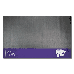 Kansas State Wildcats Southern Style Vinyl Grill Mat - 26in. x 42in.