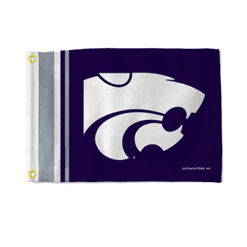 Kansas State Wildcats Stripes Utility Flag - Double Sided