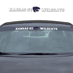 Kansas State Wildcats Sun Stripe Windshield Decal 3.25 in. x 34 in.