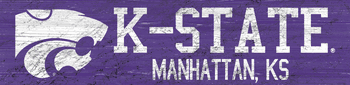 Kansas State Wildcats Team Name Sign
