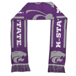 Kansas State Wildcats Team Stripe Scarf