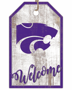 Kansas State Wildcats Welcome Team Tag 11x19 Sign