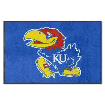 Kansas4X6 High-Traffic Mat with Durable Rubber Backing - Landscape Orientation