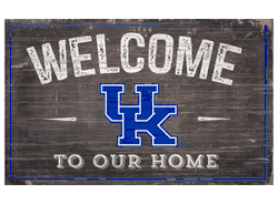 Kentucky Wildcats 11X19 Welcome to Our Home Sign