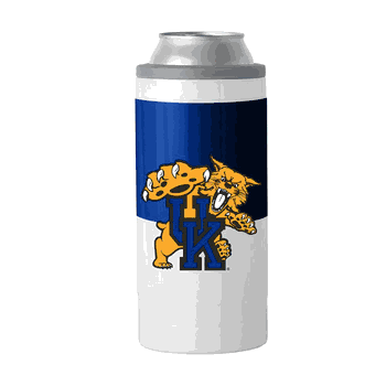 Kentucky Wildcats 12oz Colorblock Slim Can Coolie