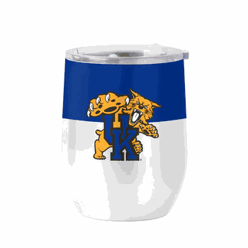 Kentucky Wildcats 16oz Colorblock Stainless Curved Beverage