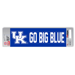 Kentucky Wildcats 2 Piece Team Slogan Decal Sticker Set