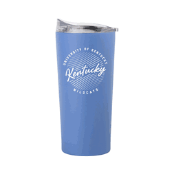 Kentucky Wildcats 20oz Retro Script Arctic Powder Coat Tumbler