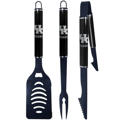 Kentucky Wildcats 3 pc Color and Black BBQ Set