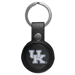 Kentucky Wildcats AirTag Compatible Leather Key Chain