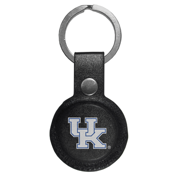 Kentucky Wildcats AirTag Compatible Leather Key Chain
