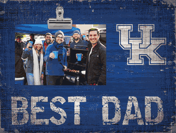 Kentucky Wildcats Best Dad Clip Frame