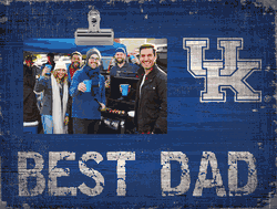 Kentucky Wildcats Best Dad Clip Frame