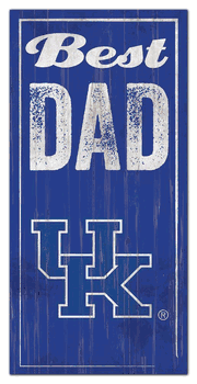 Kentucky Wildcats Best Dad Sign