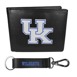 Kentucky Wildcats Bi-fold Wallet & Strap Key Chain