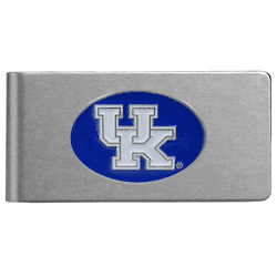 Kentucky Wildcats Brushed Metal Money Clip